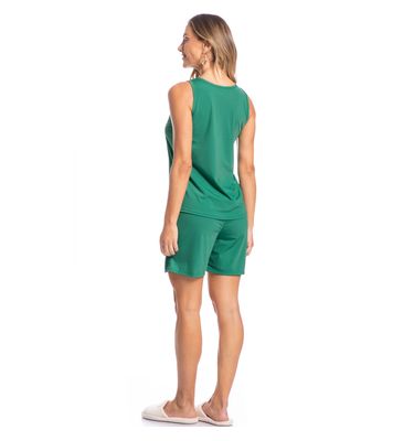 Pijama Feminino Shortão Maria - Imagem 4 - Mobile
