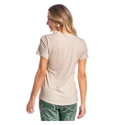 Pijama Feminino Pescador Maiara Floral Verde - Imagem 2 - Mobile