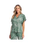 Pijama-Pantacourt-Maiara-Floral-Verde