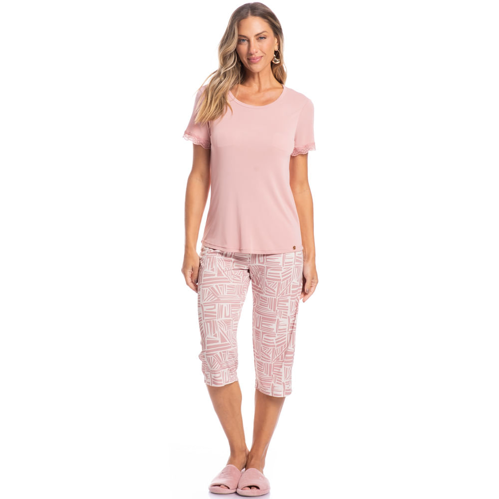 Pijama Feminino Pescador Catarina - Imagem 3 - Mobile