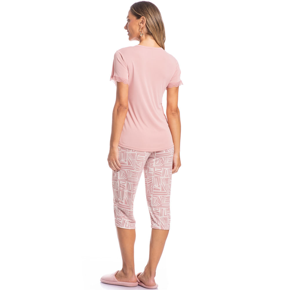 Pijama Feminino Pescador Catarina - Imagem 4 - Mobile