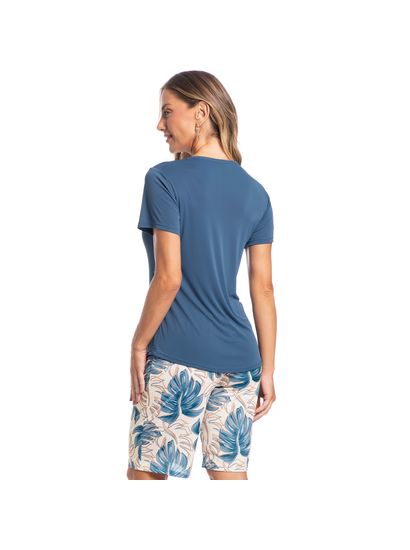Pijama Feminino Bermuda Vera - Imagem 2 - Desktop