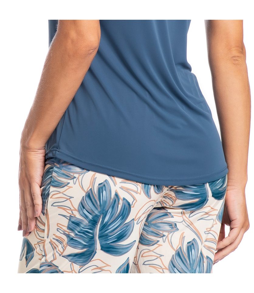 Pijama Feminino Bermuda Vera - Imagem 5 - Desktop