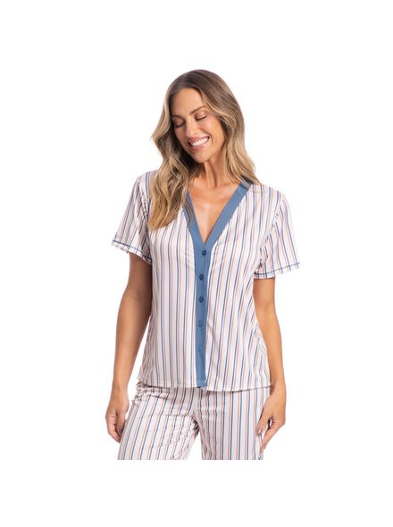 Pijama-Feminino-Pescador-Abotoado-Elen