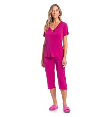 Pijama Feminino Pescador Eva - Imagem 3 - Mobile
