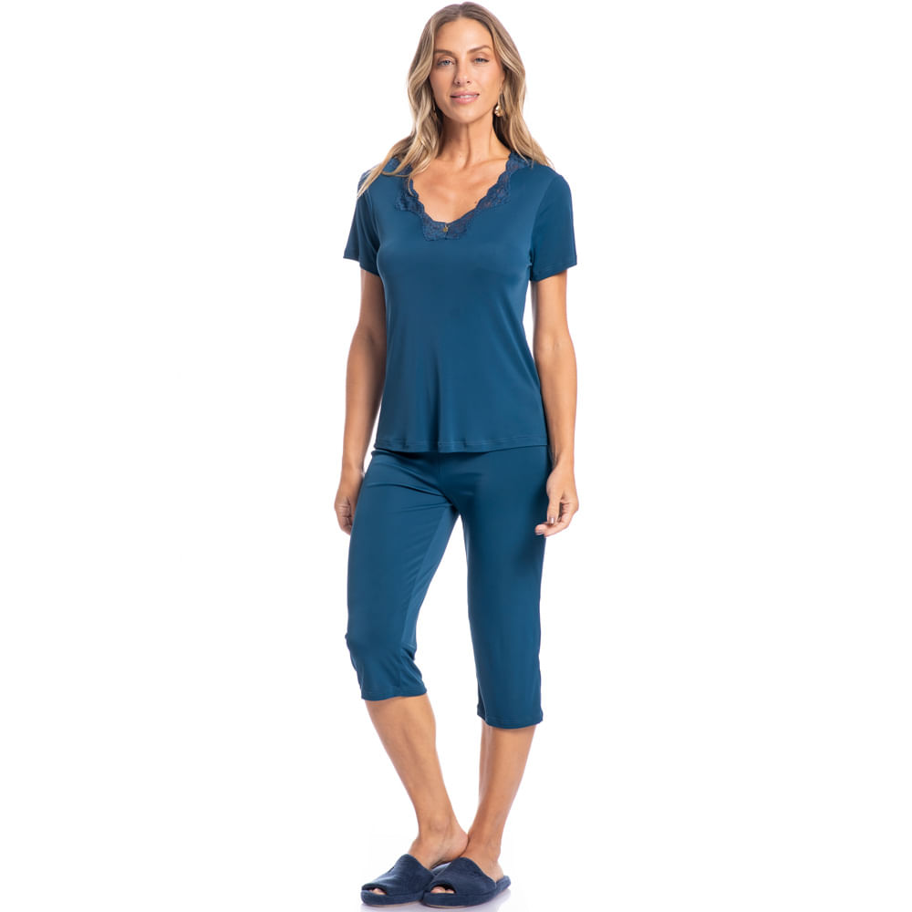 Pijama Feminino Pescador Eva - Imagem 3 - Mobile