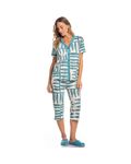 Pijama-Feminino-Pescador-Abotoado-Isabel-Riscos