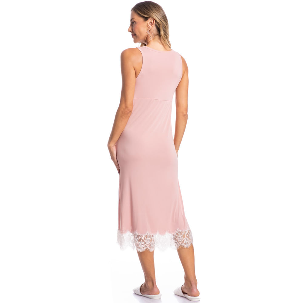 Camisola Midi Com Abertura Lúcia - Imagem 4 - Mobile