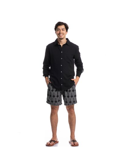 Camisa Masculina Maragogi Miguel Linho - Imagem 3 - Desktop