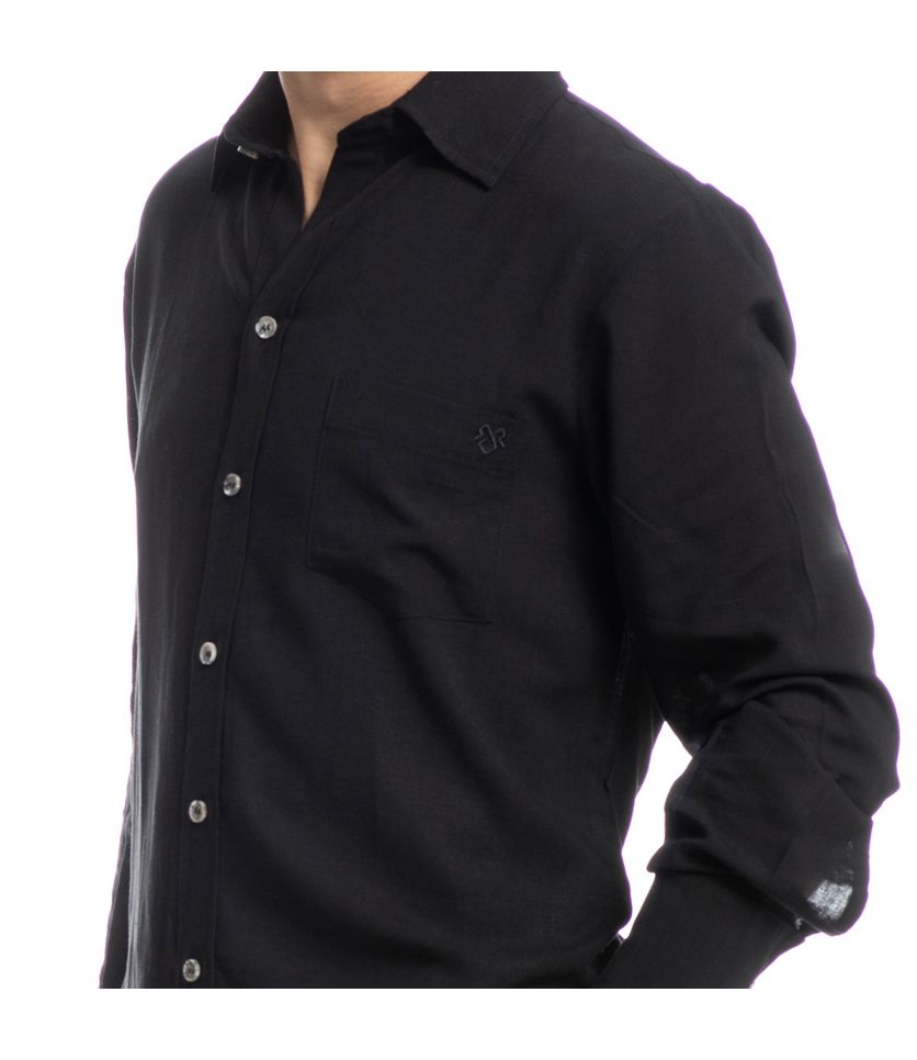 Camisa Masculina Maragogi Miguel Linho - Imagem 5 - Desktop