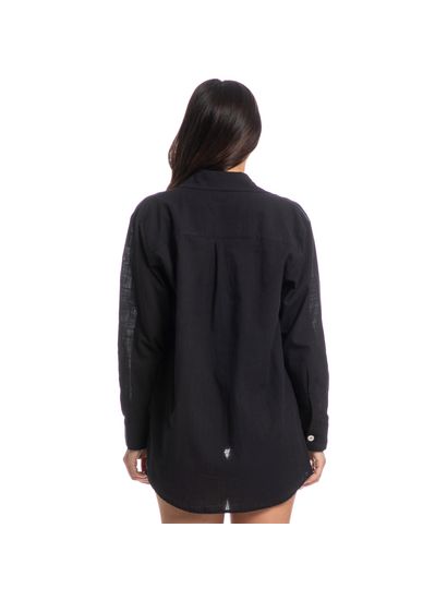 Camisa Feminina Maragogi Elis Linho - Imagem 2 - Desktop