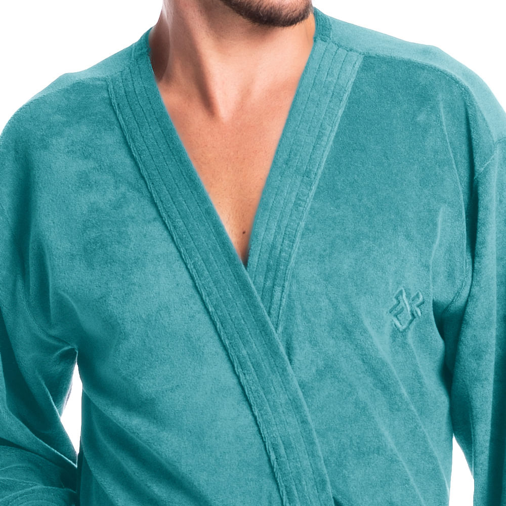 Robe Masculino Curto Adriano Colors - Imagem 5 - Mobile