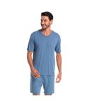 Pijama-Masculino-Decote-V-Curto-New-Romeu-Tombini