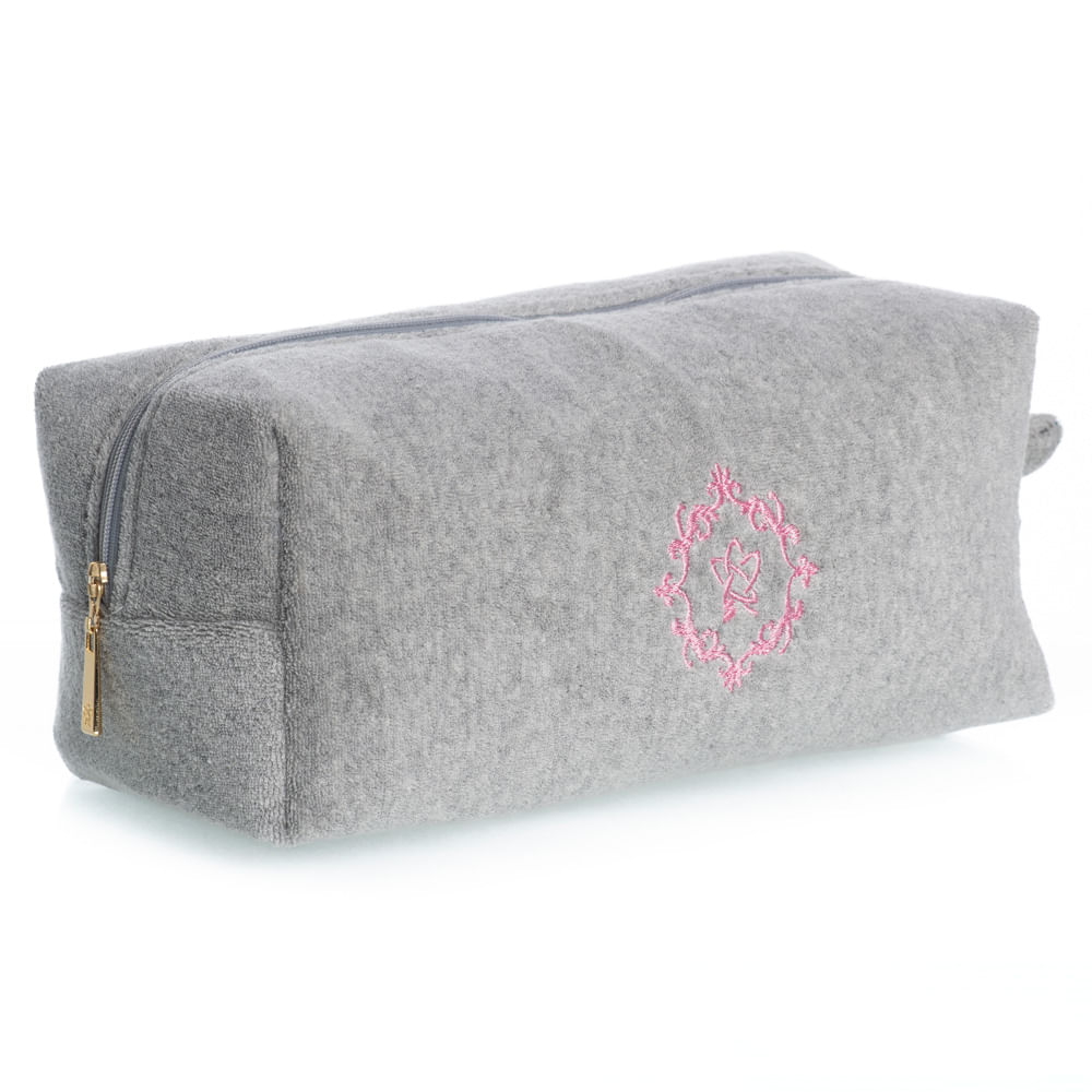 Conjunto Necessaire Em Atoalhado Bela - Imagem 1