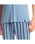 Pijama-Masculino-Longo-Manga-Curta-Estampado-Clovis-Tombini-