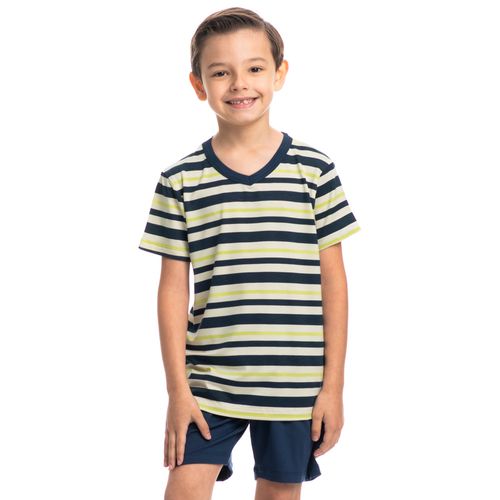 Pijama-Masculino-Curto-Infantil-Stripes-Tombini