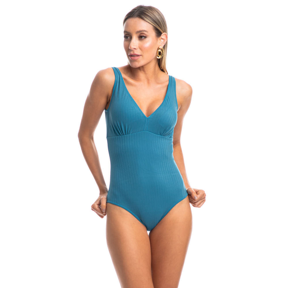 Maiô Oásis Stella Azul-2 - Imagem 1