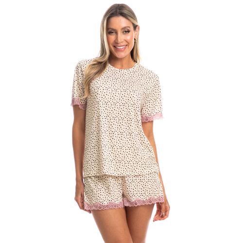 Pijama-Feminino-Curto-Com-Renda-Luisa