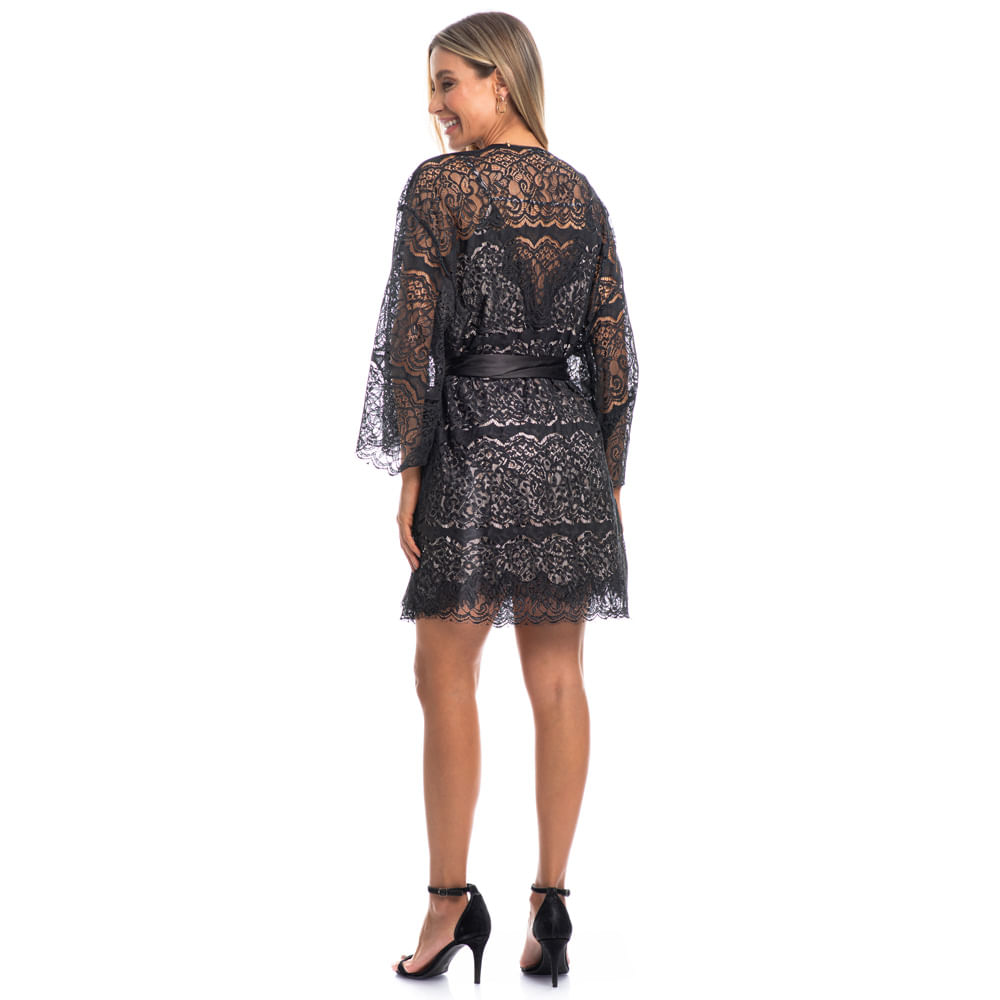 Robe Feminino Curto Hortência - Imagem 4 - Mobile