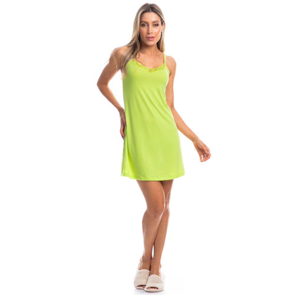 Camisola Com Renda Ellen - Imagem 3 - Mobile
