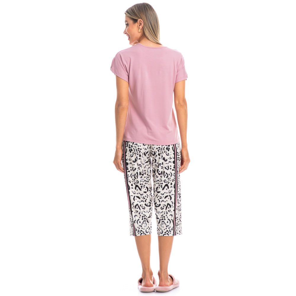 Pijama Feminino Pescador Melissa - Imagem 4 - Mobile
