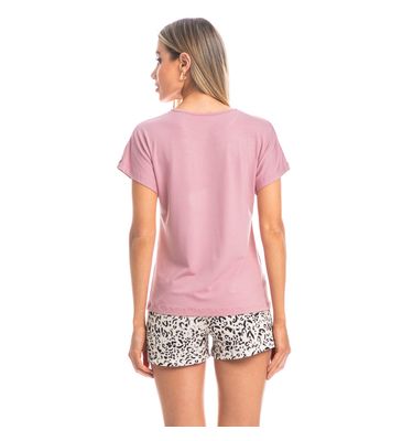 Pijama Feminino Curto Melissa - Imagem 2 - Mobile