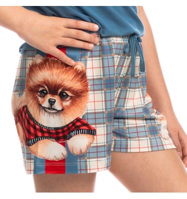 Pijama Infantil Curto Regata Jolly - Imagem 5 - Mobile