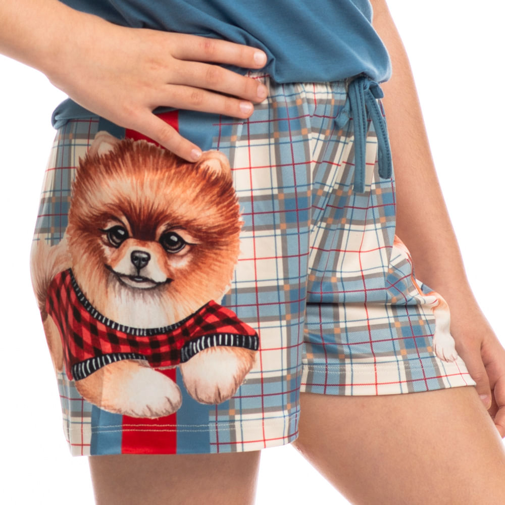 Pijama Infantil Curto Regata Jolly - Imagem 5 - Mobile