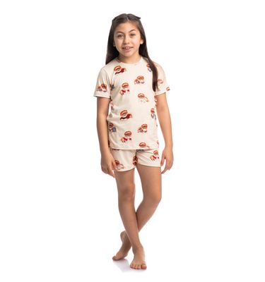 Pijama Infantil Unissex Curto Jolly - Imagem 3 - Mobile