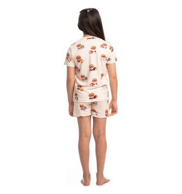 Pijama Infantil Unissex Curto Jolly - Imagem 4 - Mobile