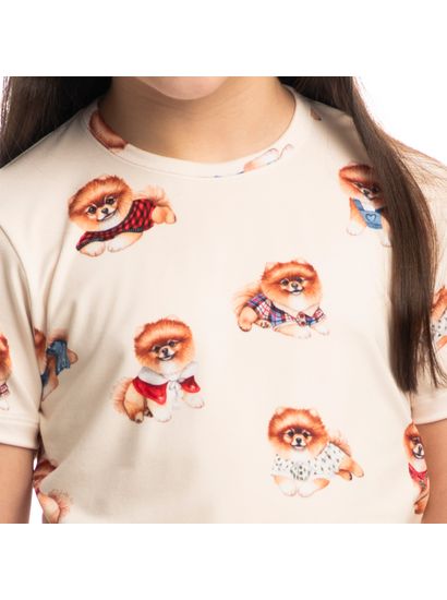 Pijama Infantil Unissex Curto Jolly - Imagem 5 - Desktop