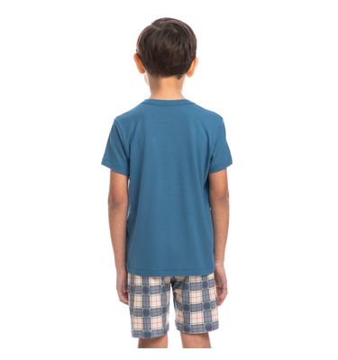 Pijama Masculino Infantil Curto Jolly - Imagem 2 - Mobile