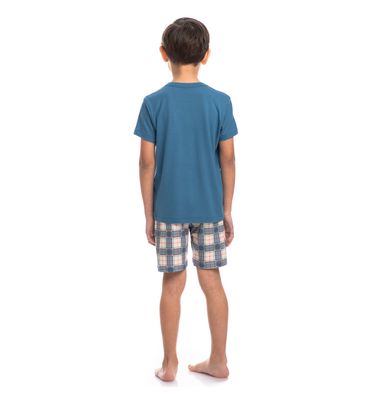 Pijama Masculino Infantil Curto Jolly - Imagem 4 - Mobile