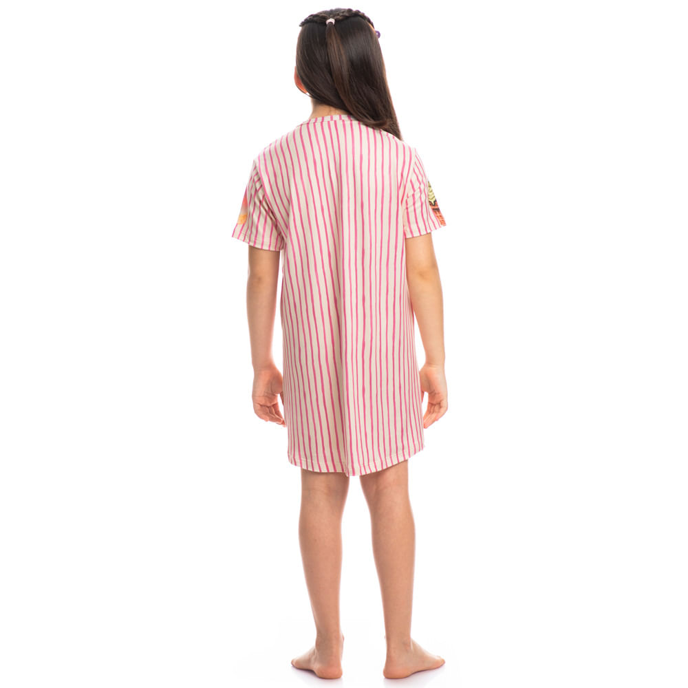 Camisão Infantil Curto Ice Cream - Imagem 4 - Mobile