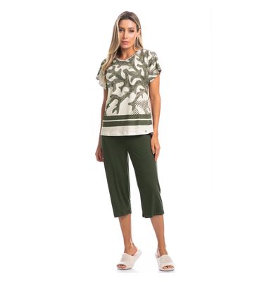 Pijama Feminino Pescador Ana - Imagem 3 - Mobile