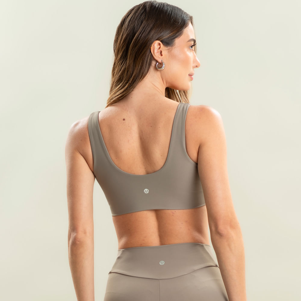 Top Square New Hazel Vivame Cinza - Imagem 2