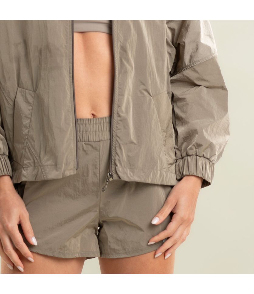 Shorts Duplo Transpassado Com Bolso Hazel Vivame - Imagem 5 - Desktop
