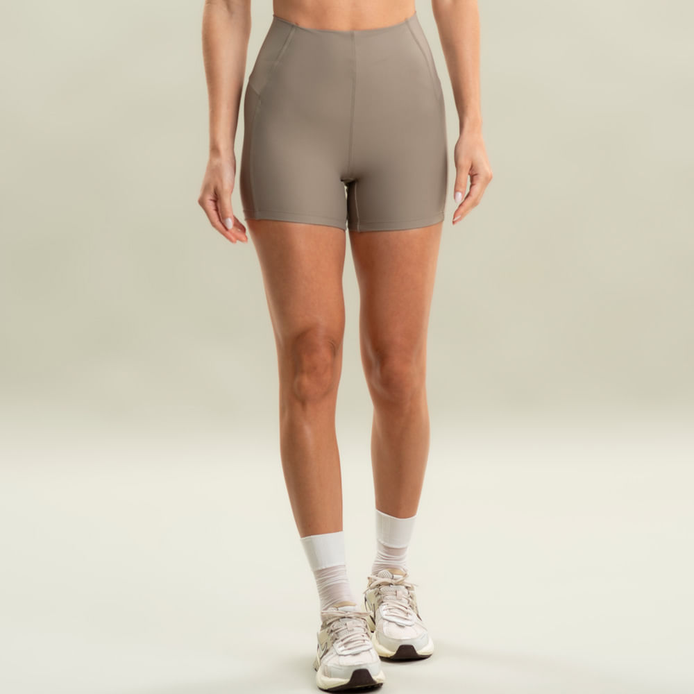 Shorts Curto Invisible Slim Shape Jockey Vivame Cinza - Imagem 1
