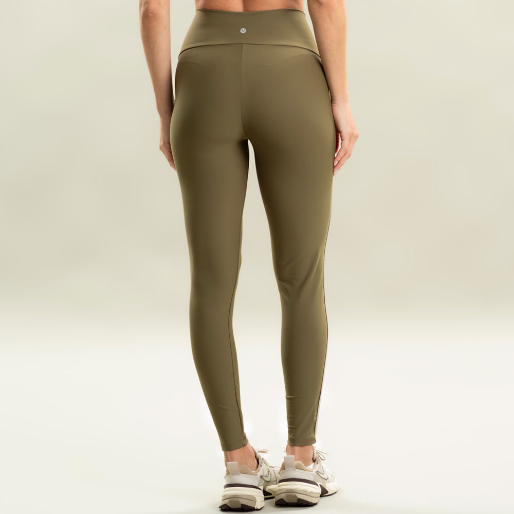 Calça Feminina Legging Invisible Slim Shape Curve Vivame Verde - Imagem 2