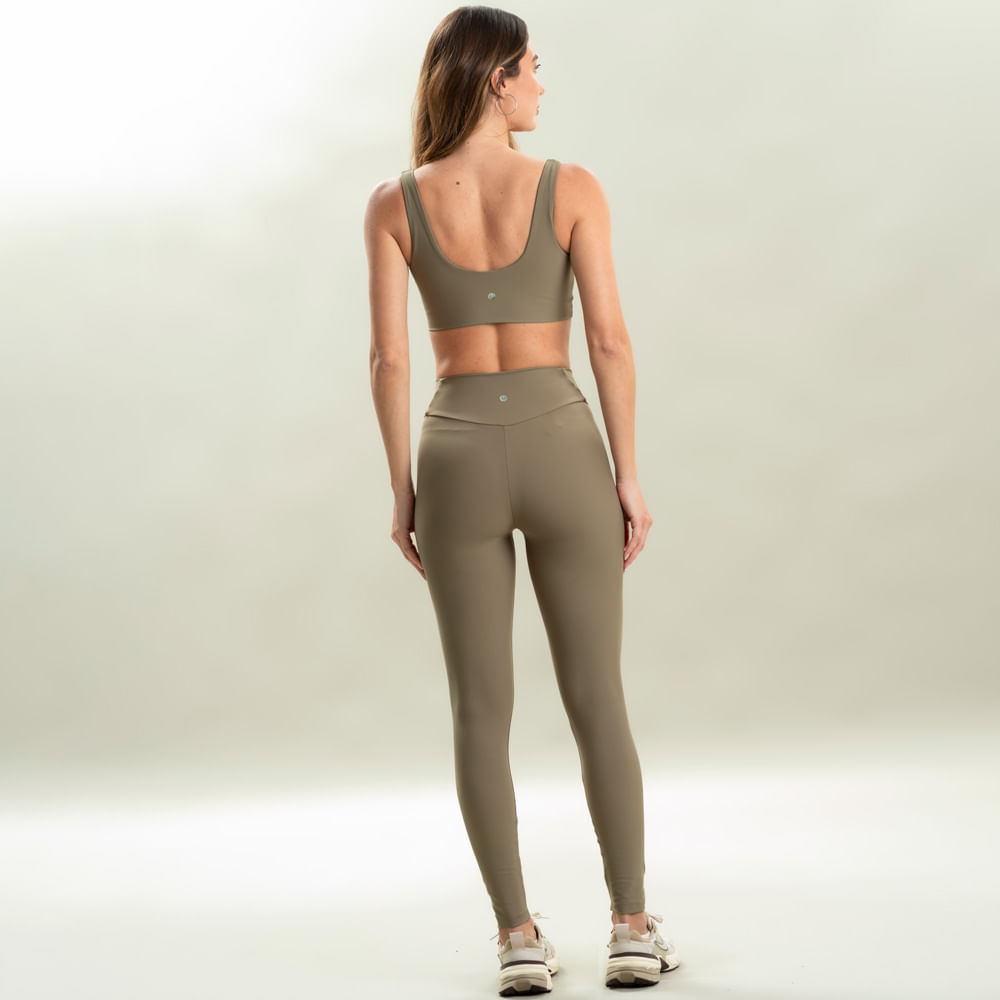 Calça Legging Comfort Shape Olive Vivame - Imagem 4 - Mobile