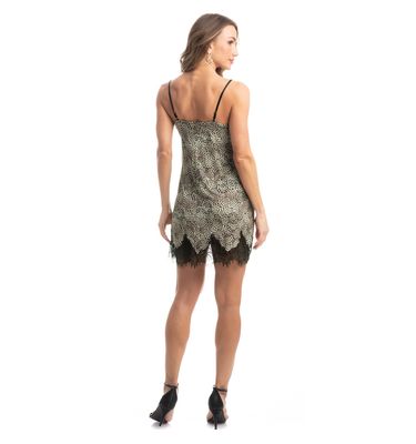 Camisola Curta Com Renda Onça - Imagem 4 - Mobile