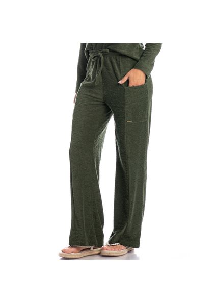 Calça Feminina Com Bolso Atlântica Verde - Imagem 1