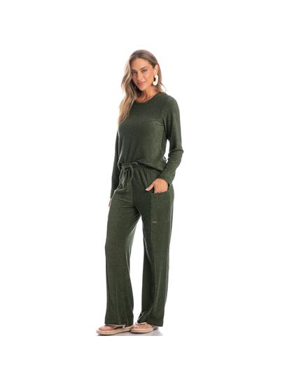 Calça Feminina Com Bolso Atlântica - Imagem 3 - Desktop