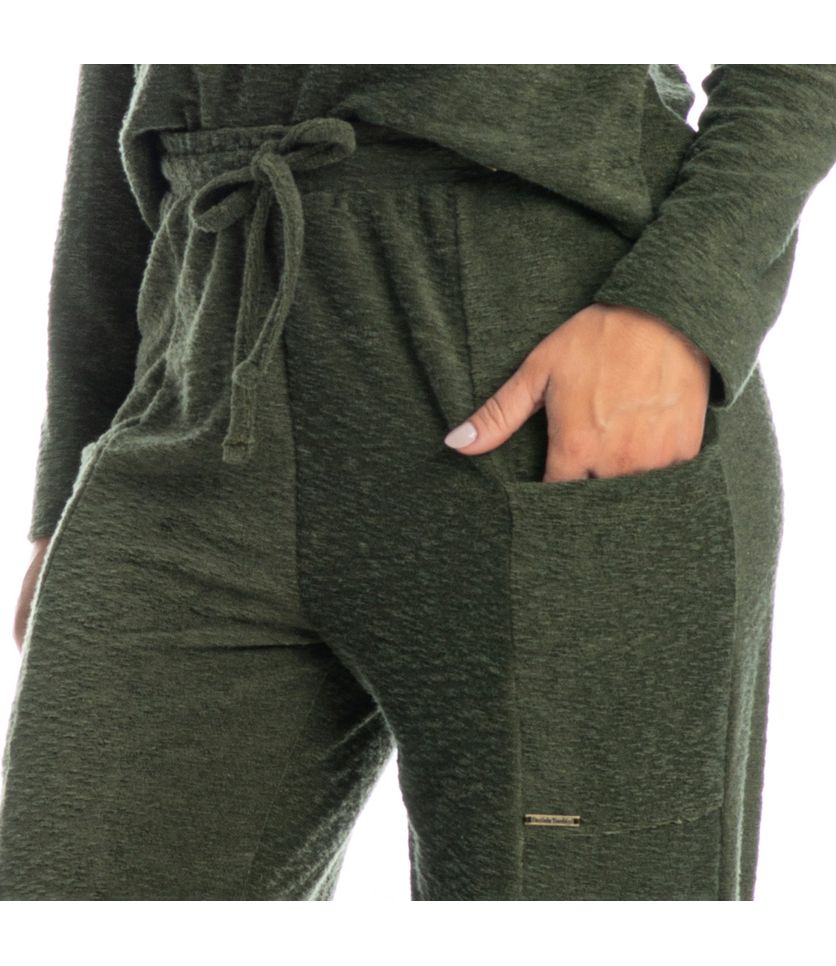Calça Feminina Com Bolso Atlântica - Imagem 5 - Desktop