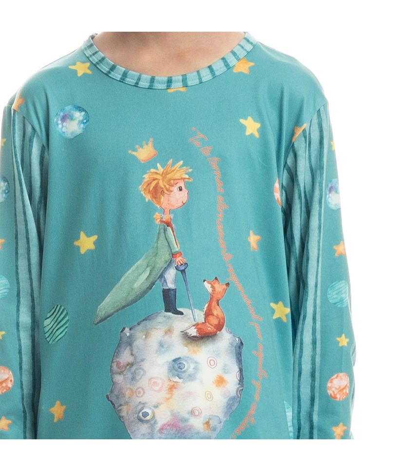 Pijama Infantil Unissex Longo Pequeno Príncipe - Imagem 5 - Desktop