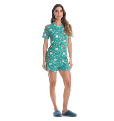 Pijama Feminino Curto Pequeno Príncipe - Imagem 3 - Mobile