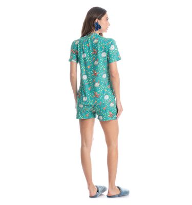 Pijama Feminino Curto Pequeno Príncipe - Imagem 4 - Mobile