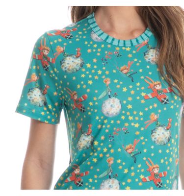 Pijama Feminino Curto Pequeno Príncipe - Imagem 5 - Mobile