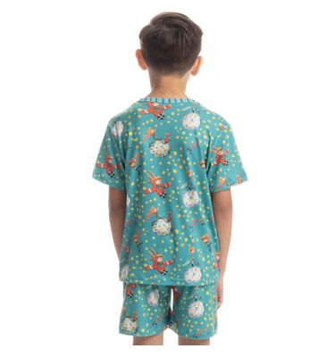 Pijama Curto Infantil Unissex Pequeno Príncipe - Imagem 2 - Mobile