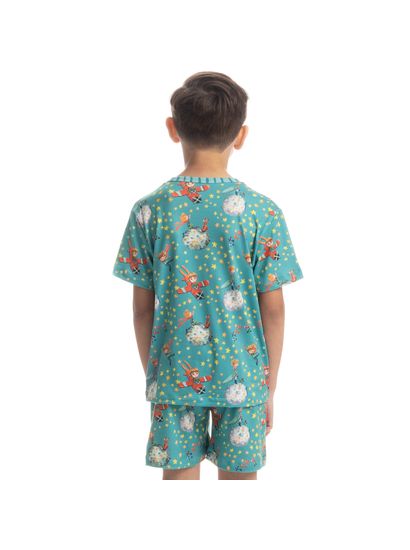 Pijama Curto Infantil Unissex Pequeno Príncipe - Imagem 2 - Desktop